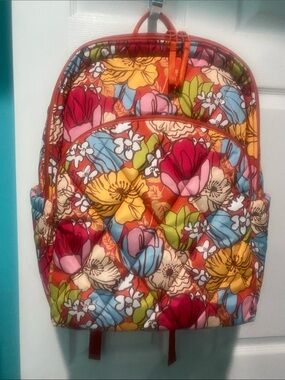 Vera Bradley Essential Large Backpack “Midday Garden”